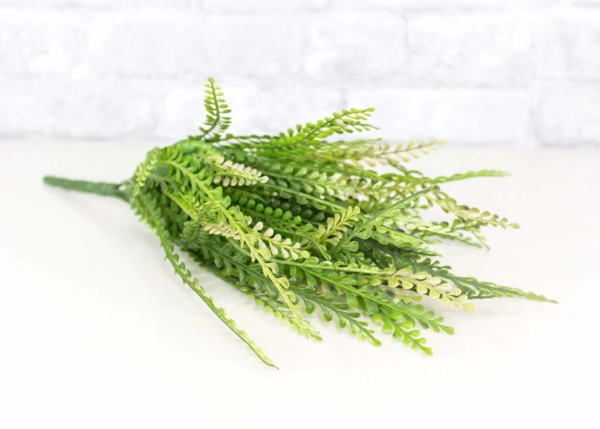 Faux Mini Leaf Bush - Image 3