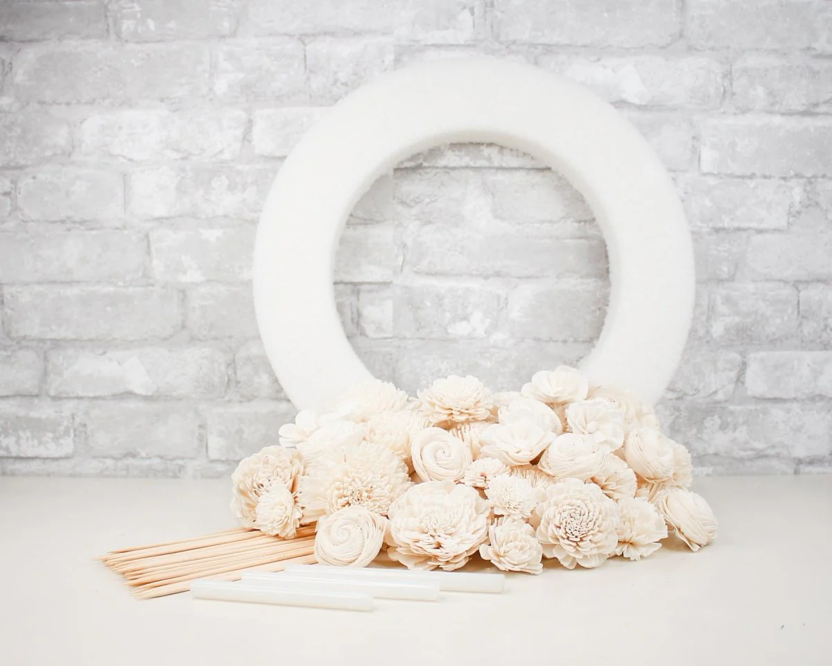 Flowers Forever Wreath Craft Kit - Image 6