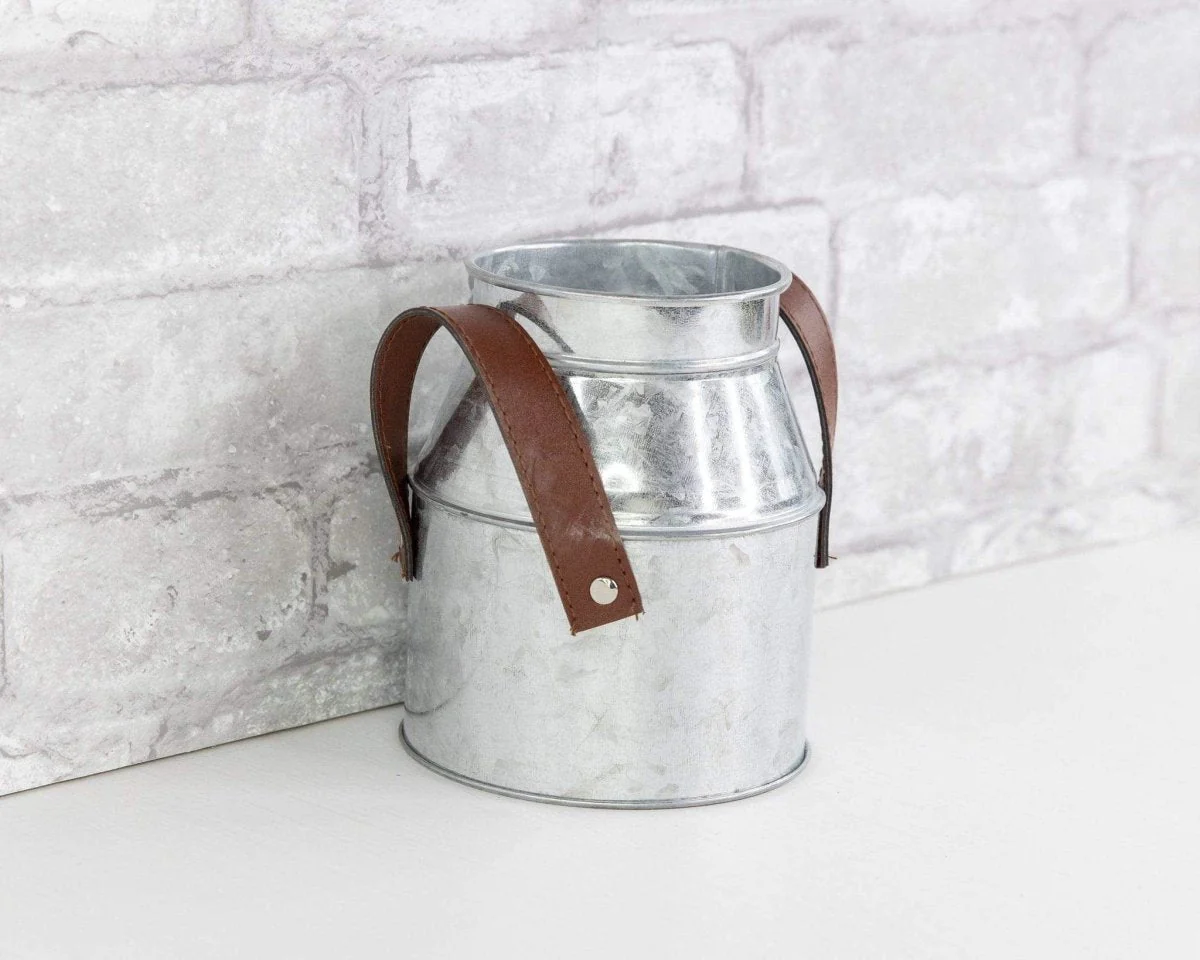 Galvanized Milk Bucket w/ Handles (Multiple Sizes) - Image 11