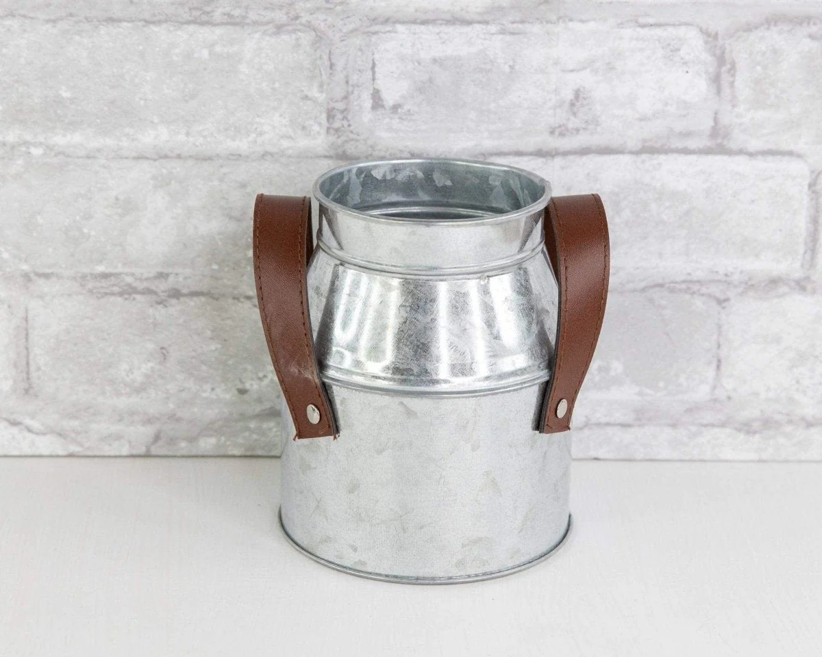 Galvanized Milk Bucket w/ Handles (Multiple Sizes) - Image 12
