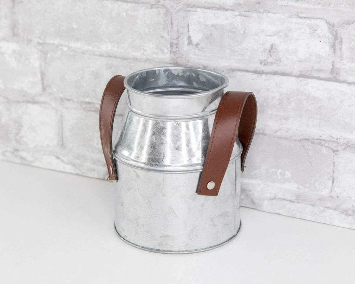 Galvanized Milk Bucket w/ Handles (Multiple Sizes) - Image 13