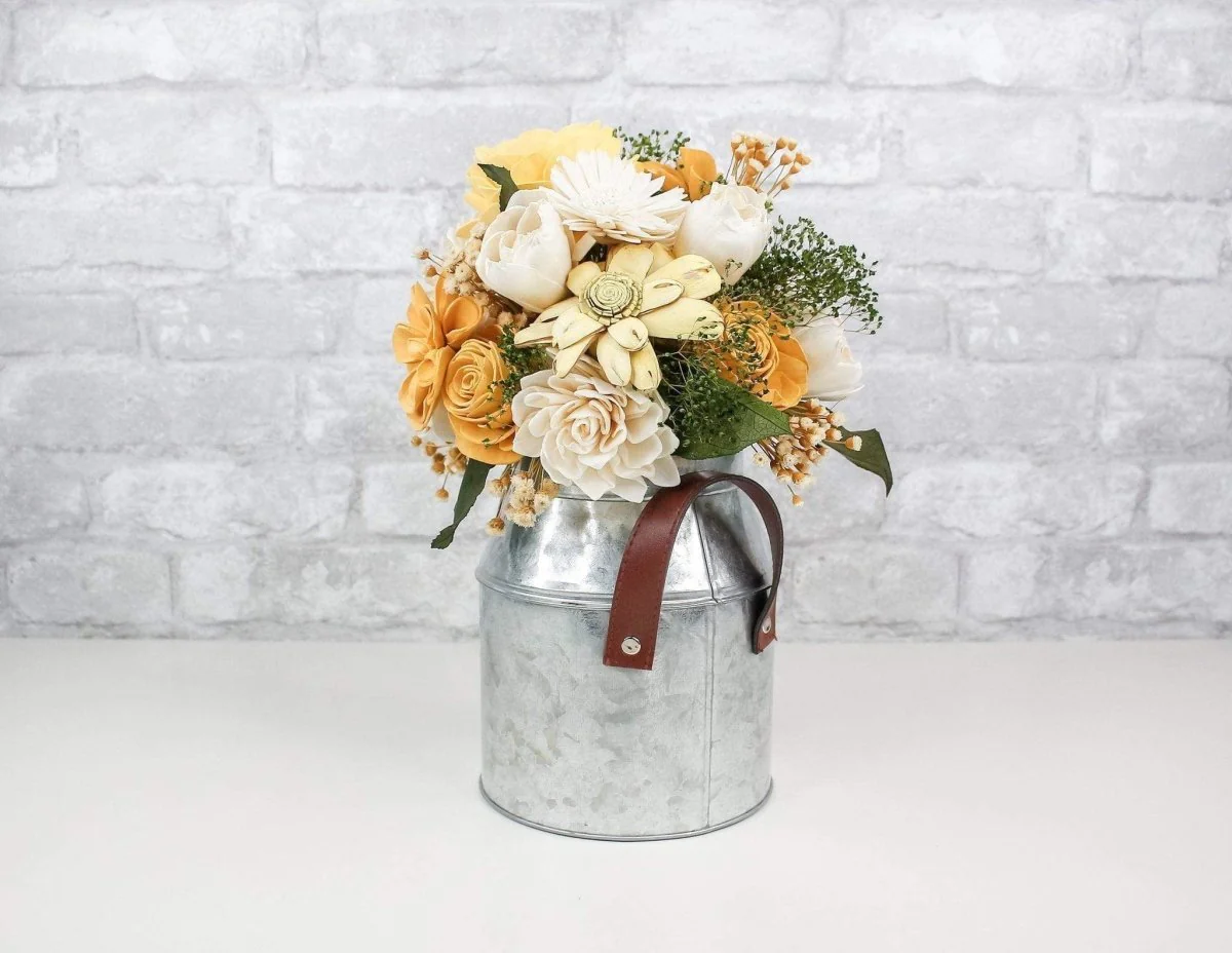 Galvanized Milk Bucket w/ Handles (Multiple Sizes) - Image 6