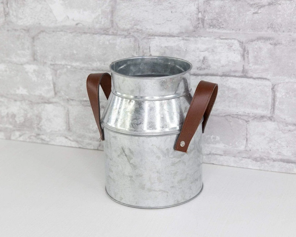Galvanized Milk Bucket w/ Handles (Multiple Sizes) - Image 8