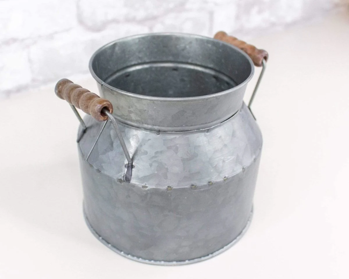 Galvanized Milk Jug - Image 2