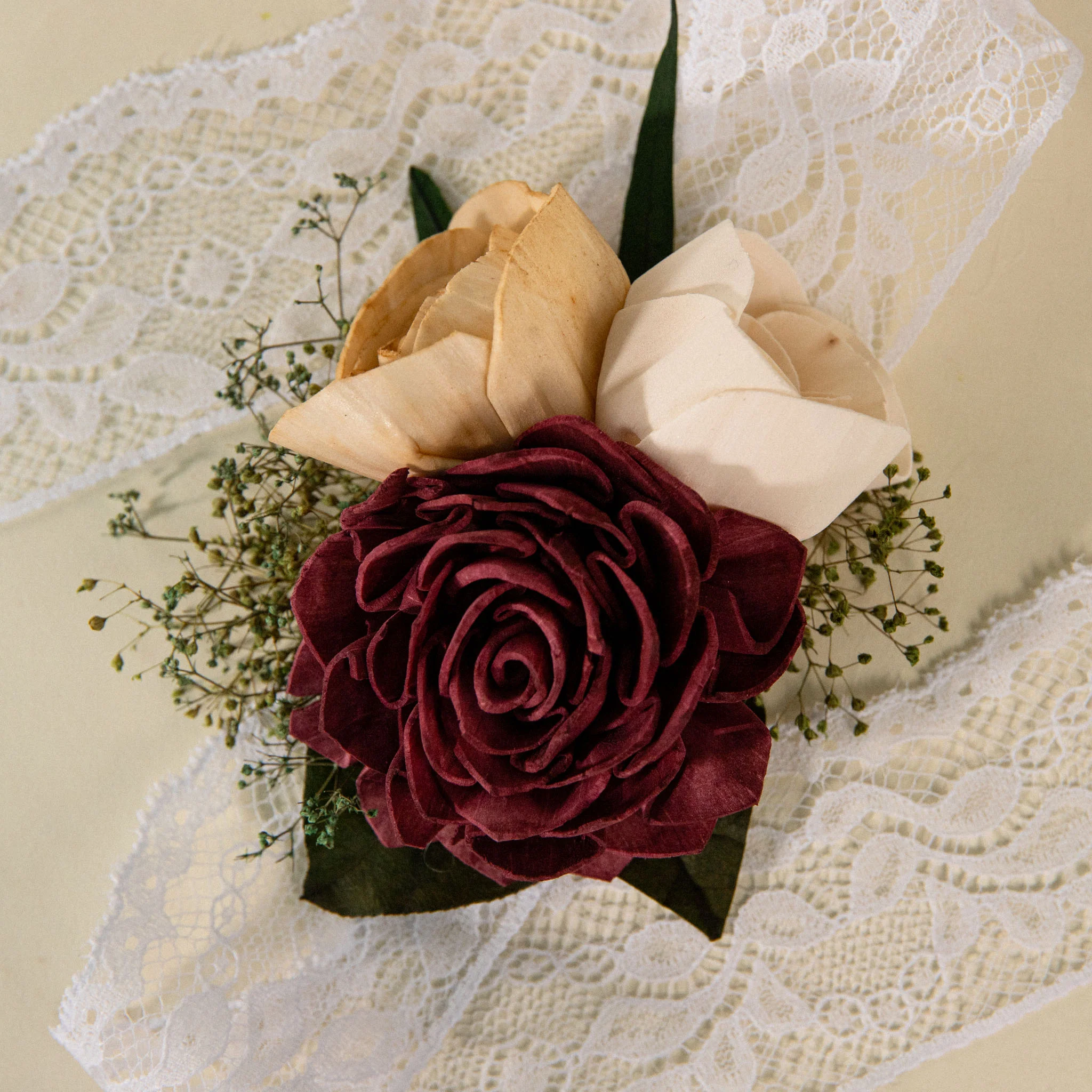Gardenia Corsage (Set of 3) - Image 2