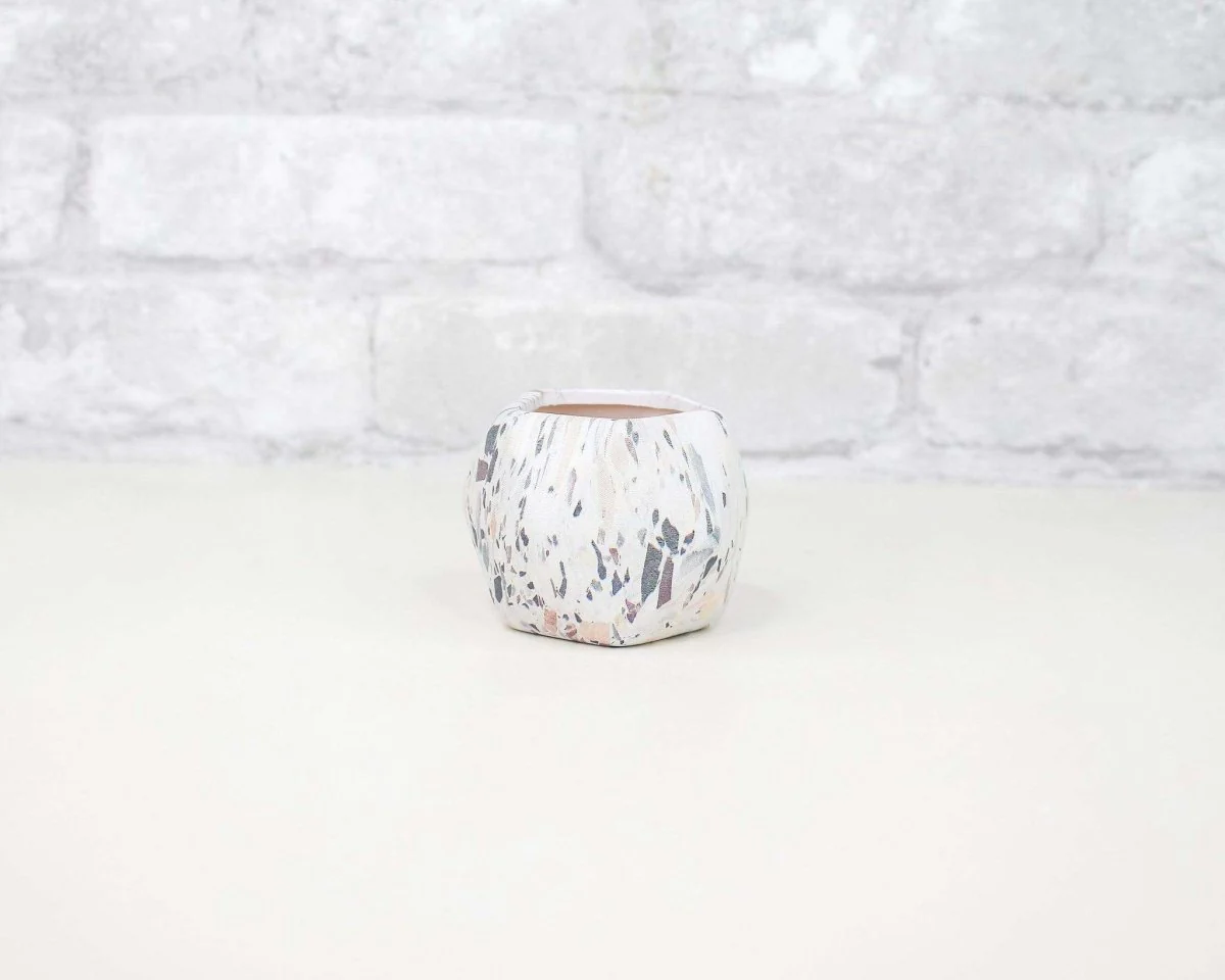 Geometric Ceramic Pots (Multiple Color Options) - Image 3