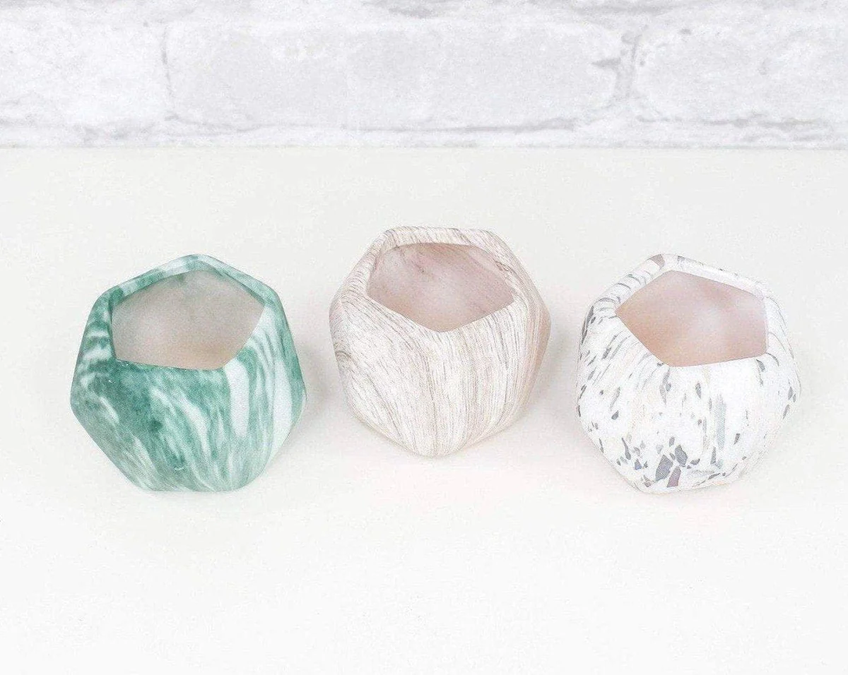 Geometric Ceramic Pots (Multiple Color Options) - Image 8