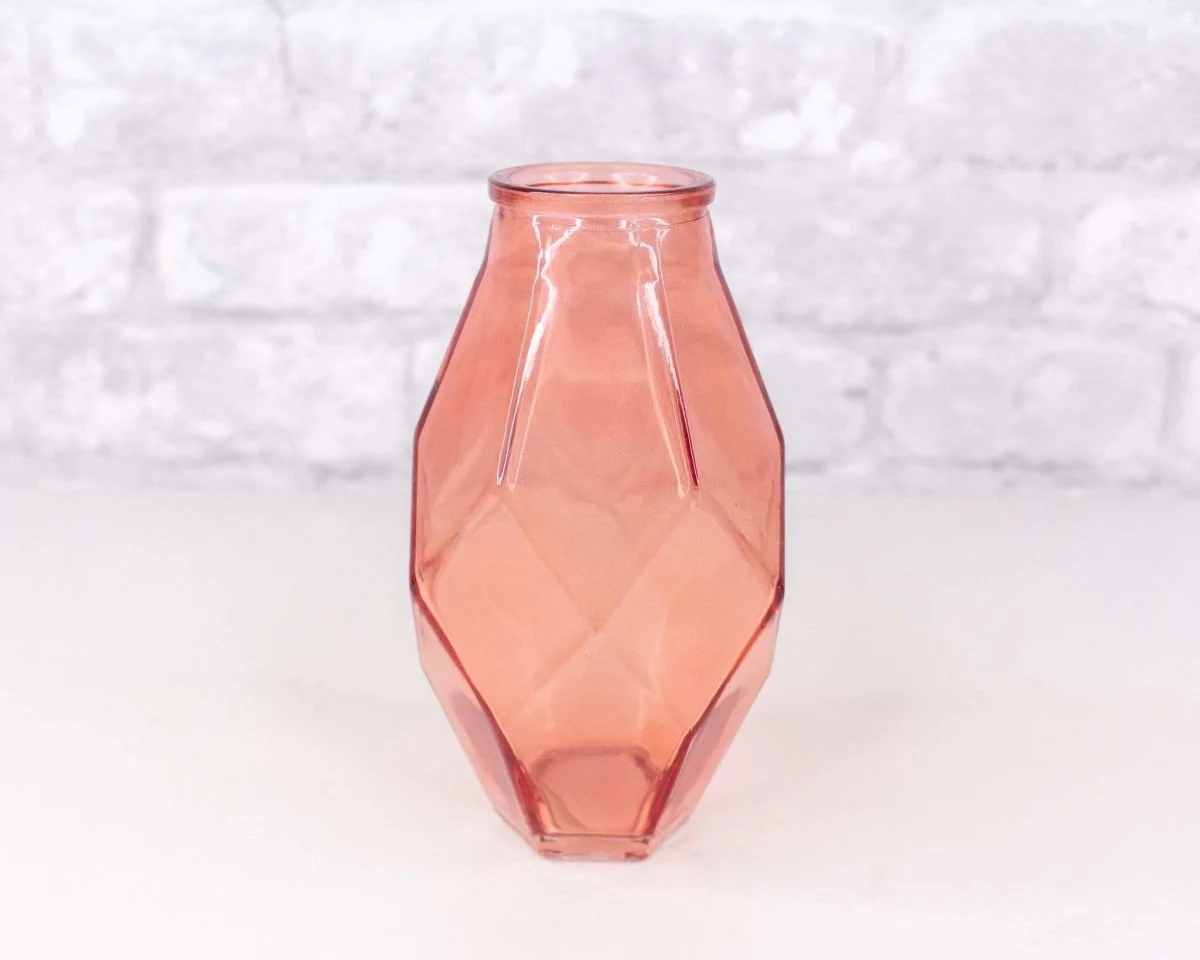 Geometric Glass Vase (Multiple Colors) - Image 4