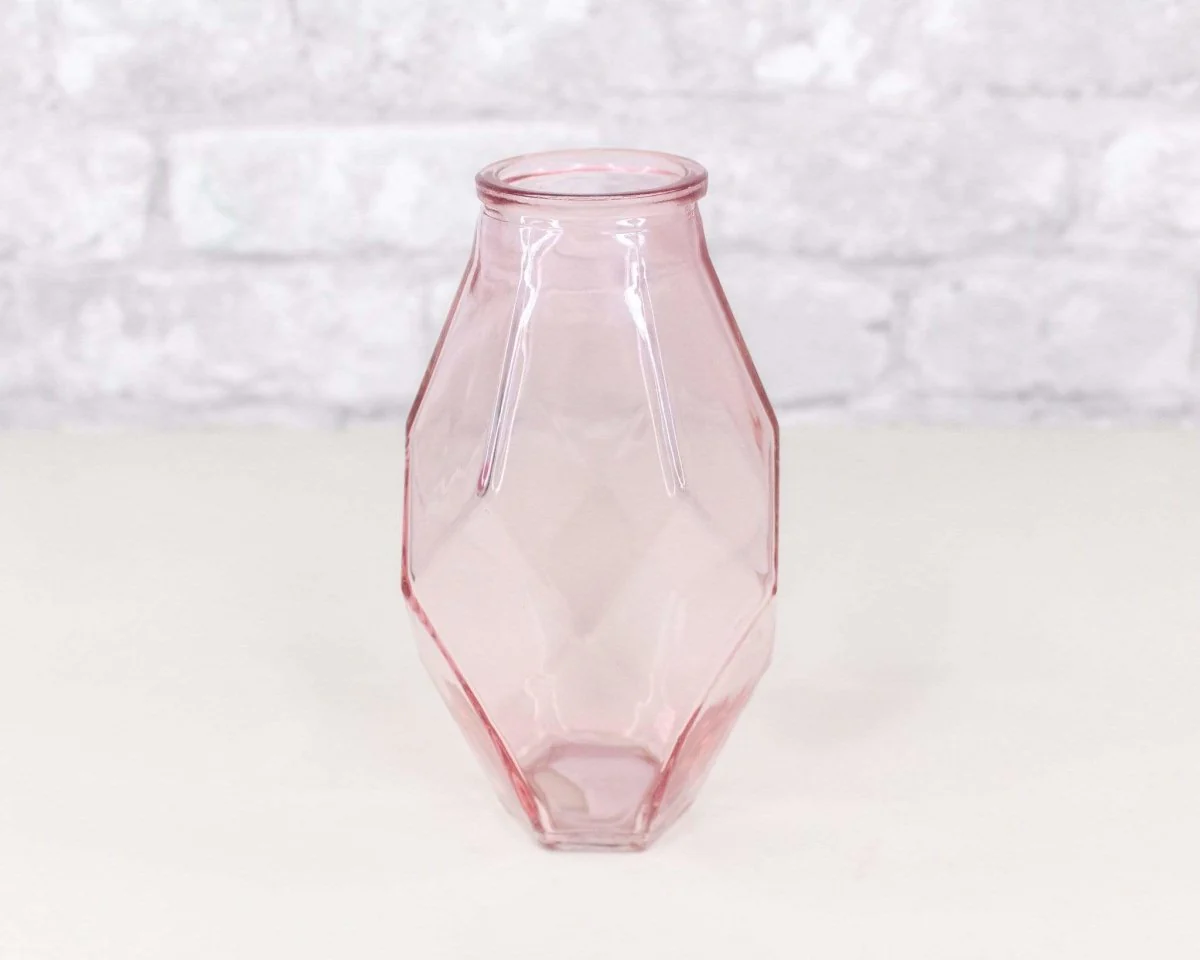 Geometric Glass Vase (Multiple Colors) - Image 5