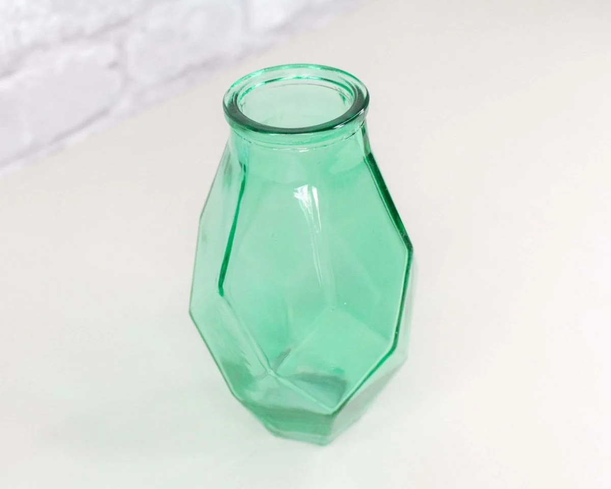 Geometric Glass Vase (Multiple Colors) - Image 8