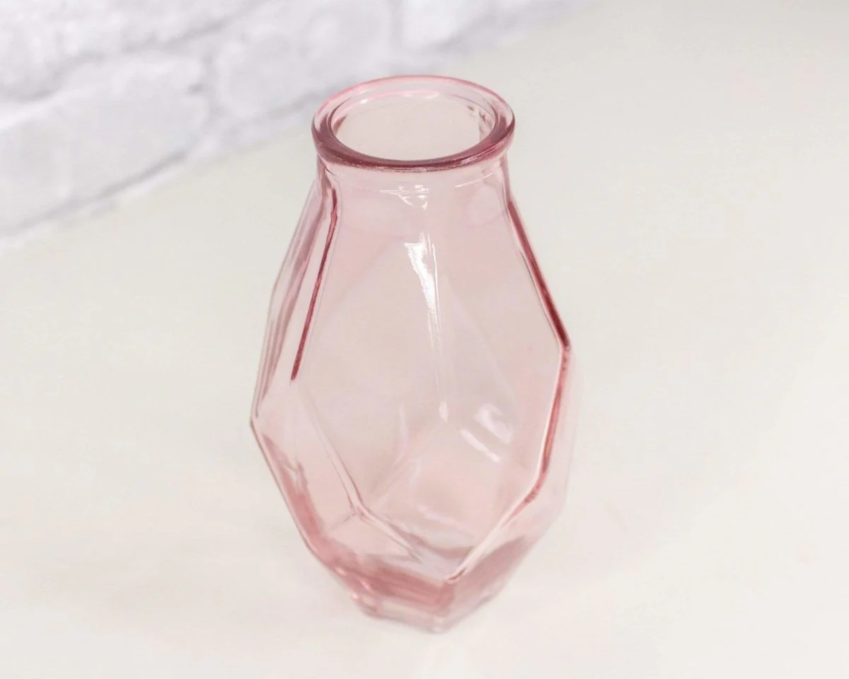 Geometric Glass Vase (Multiple Colors) - Image 9