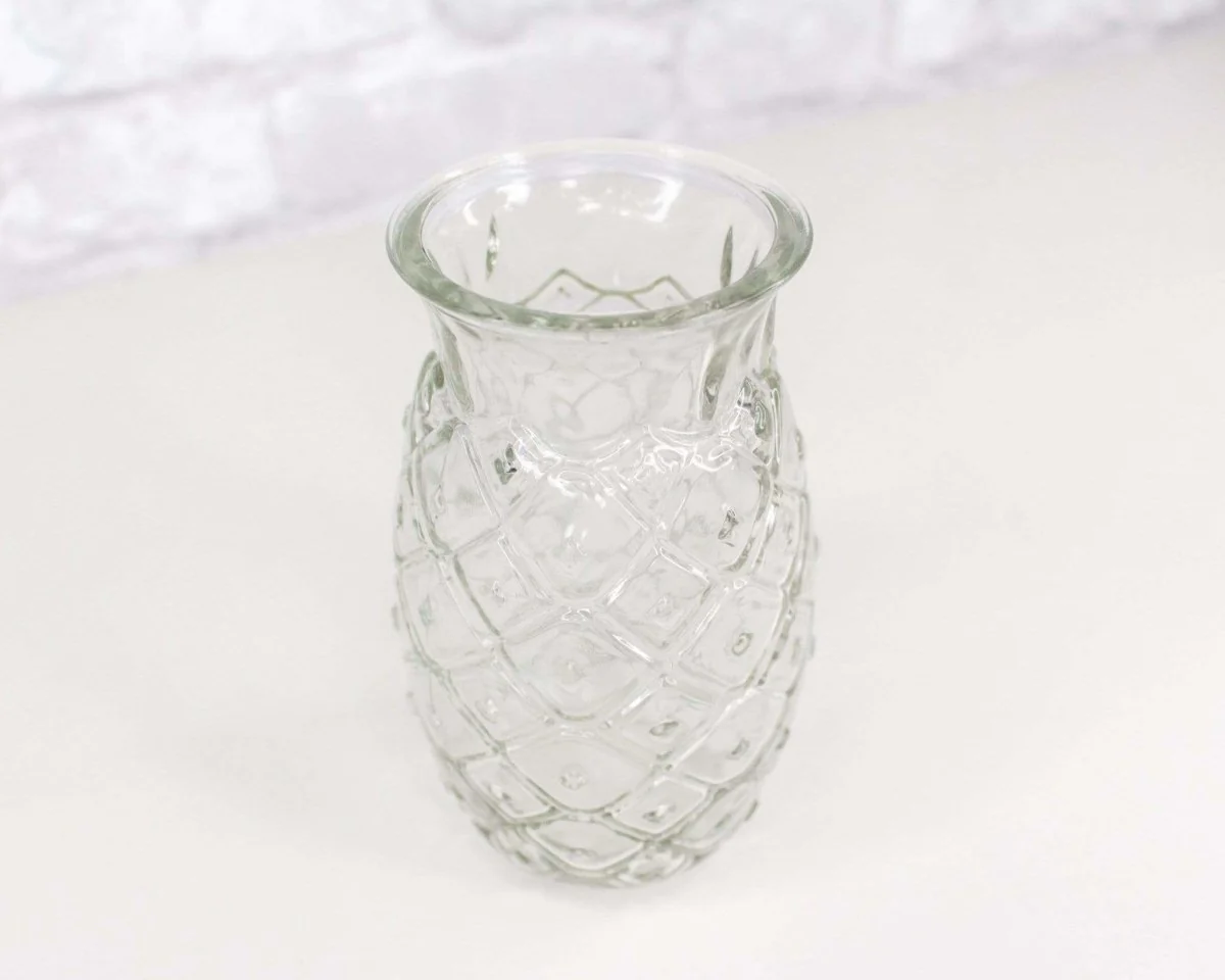 Glass Pineapple Vase - Image 2