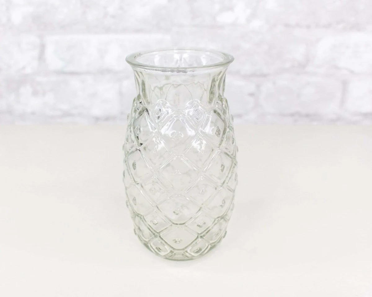 Glass Pineapple Vase - Image 3