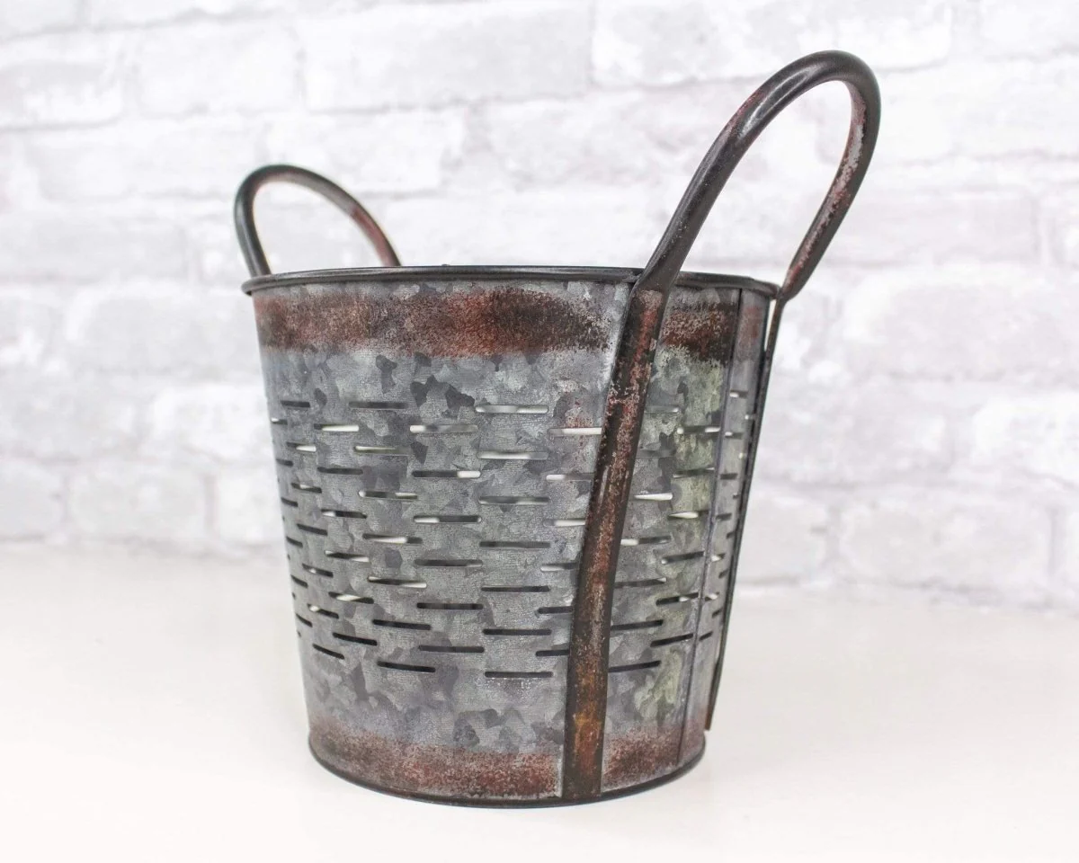Grated Planter With Handles - Image 2