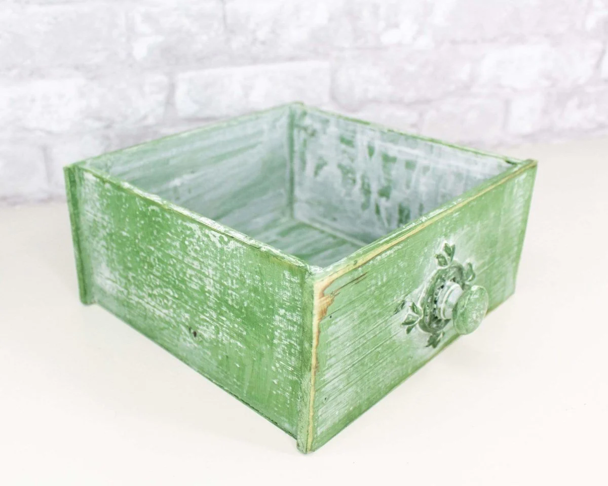 Green Rustic Wooden Drawer (Multiple Sizes) - Image 10