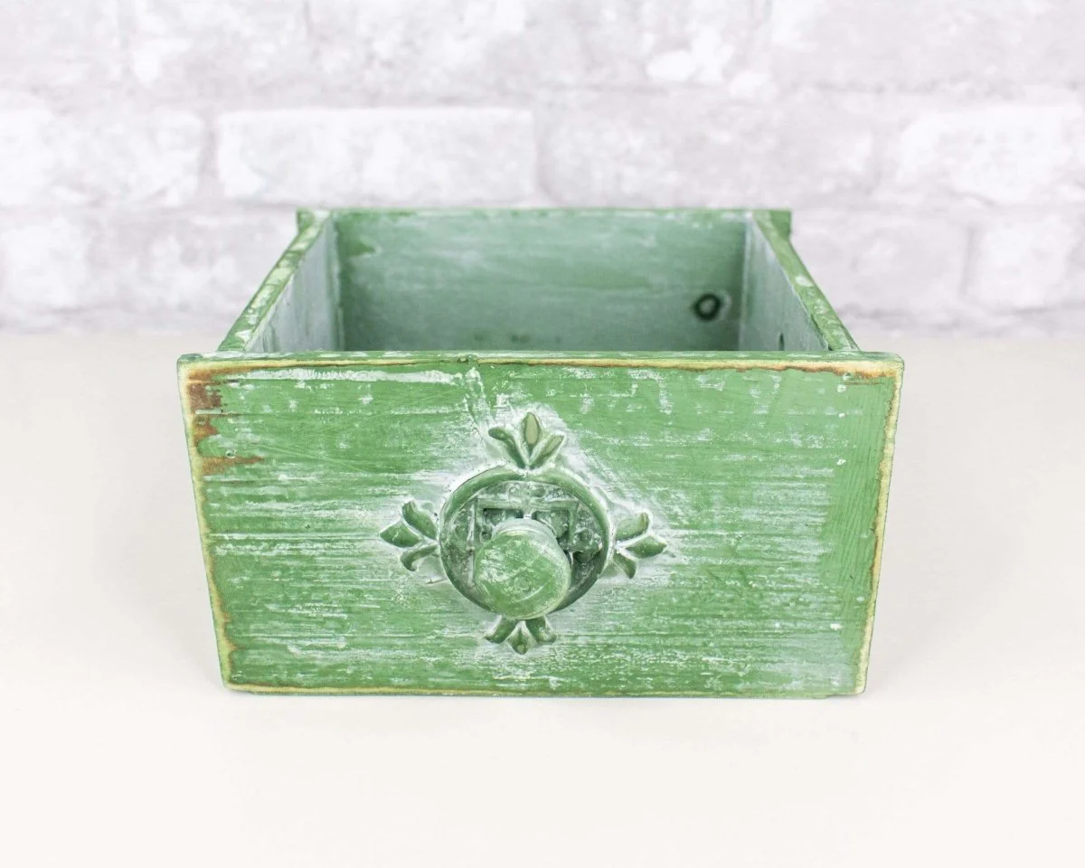 Green Rustic Wooden Drawer (Multiple Sizes) - Image 8