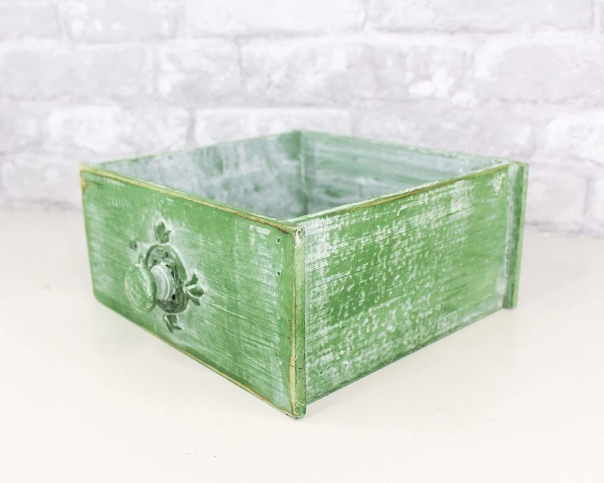 Green Rustic Wooden Drawer (Multiple Sizes) - Image 9