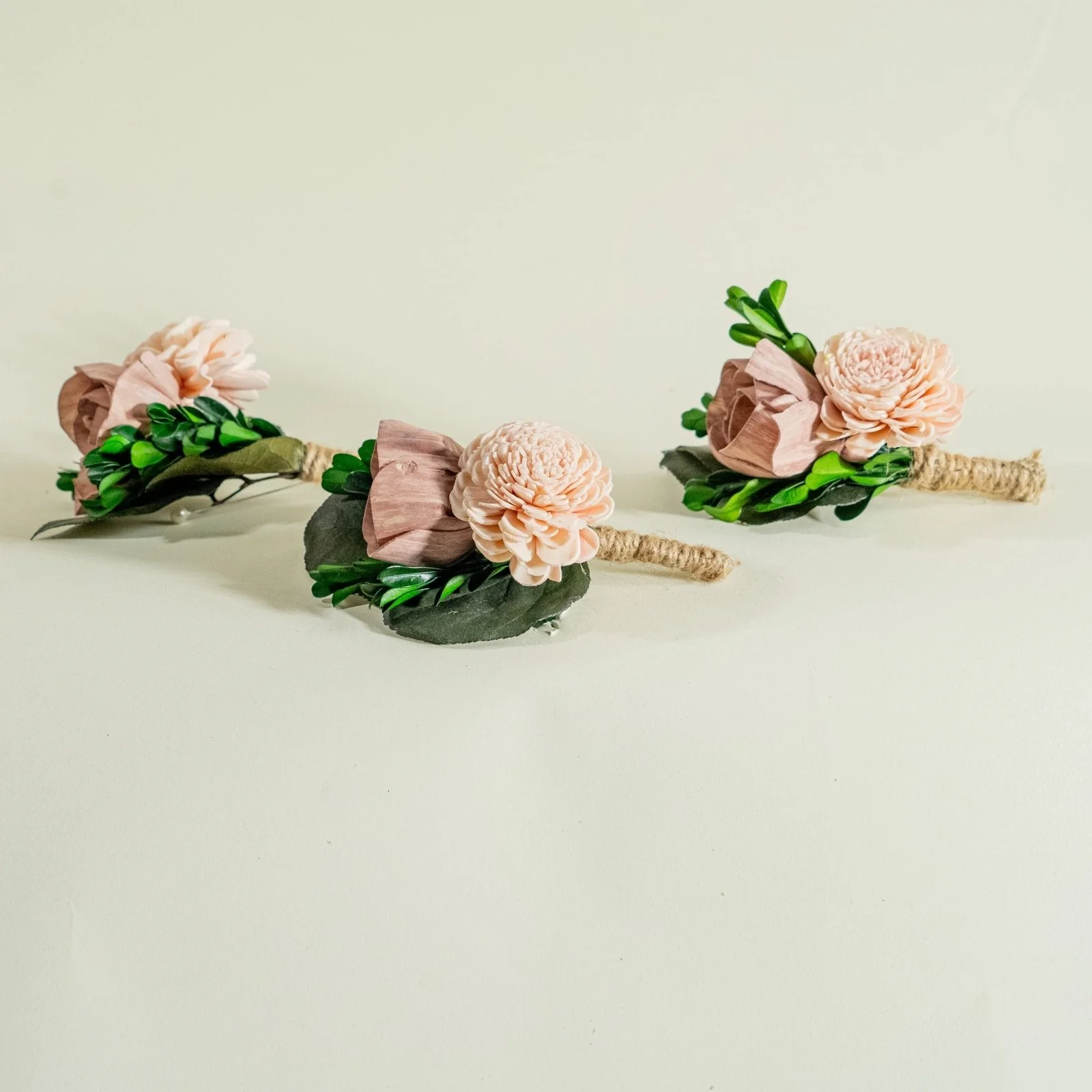 Hacienda Rose Boutonniere (Set of 3) - Image 4