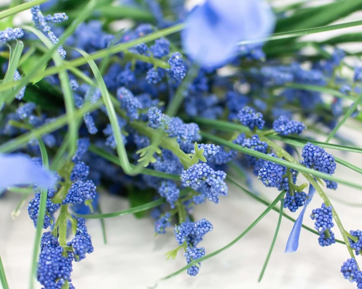 Heather Bush - Dark Blue Petals - Image 2