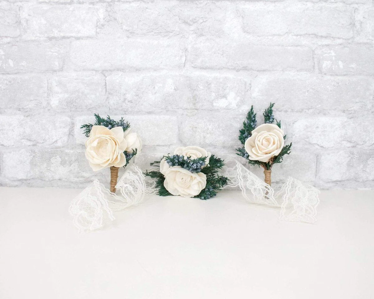 Juniper Boutonniere and Corsage Kit - Image 2
