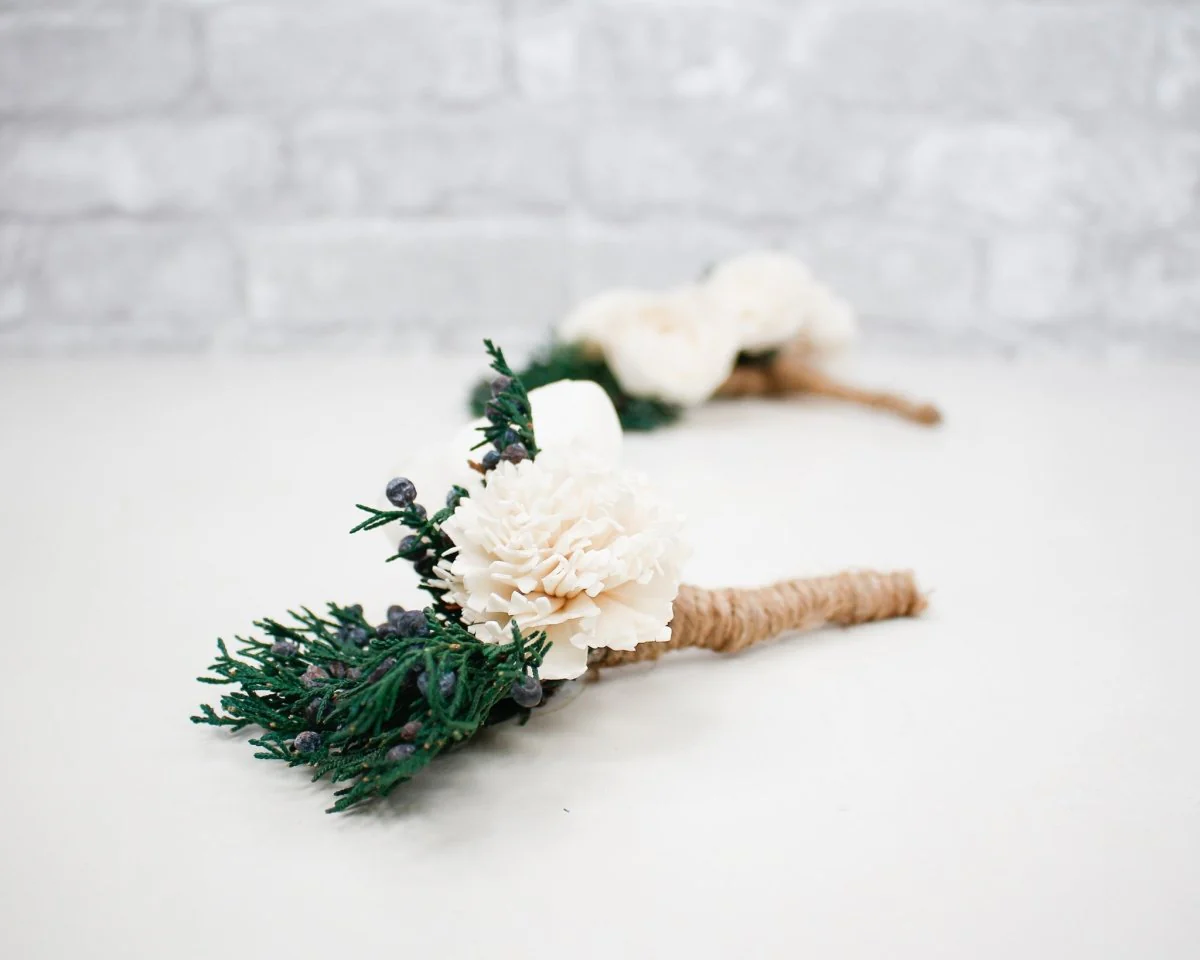 Juniper Boutonniere (Set Of 3)* - Image 2