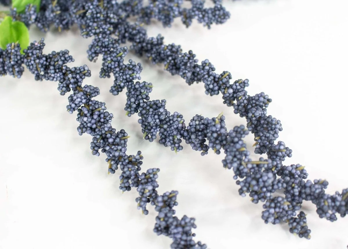 Long Stem Hanging Berry - Blue - Image 2
