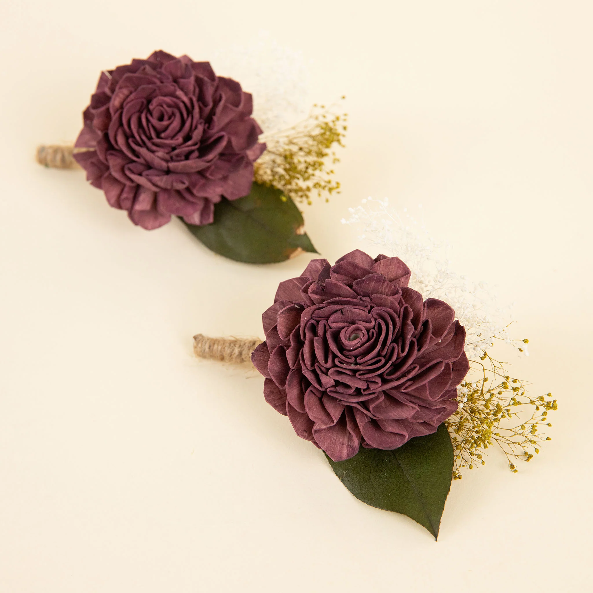 Love Story Father's Boutonniere (Set of 2) - Image 2