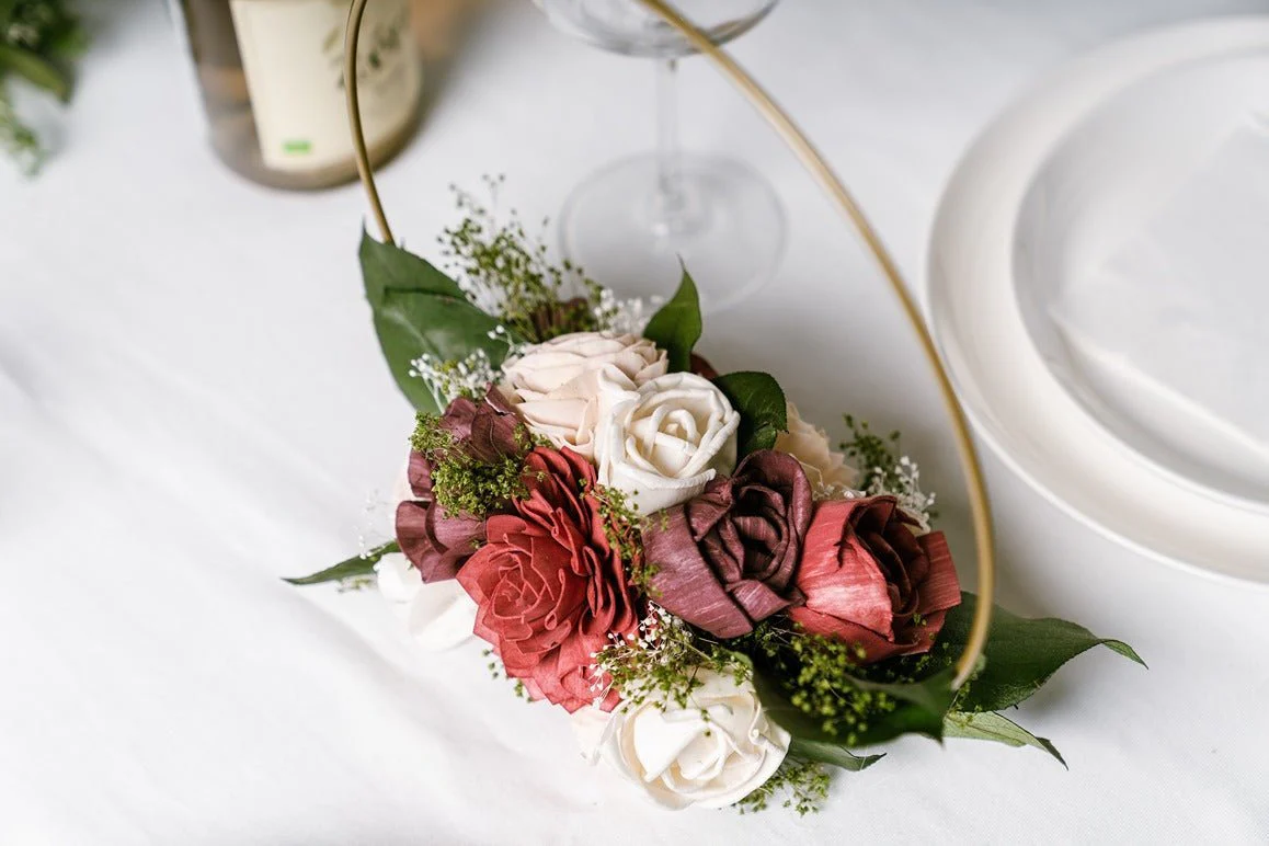Love Story Hoop Centerpiece - Image 6