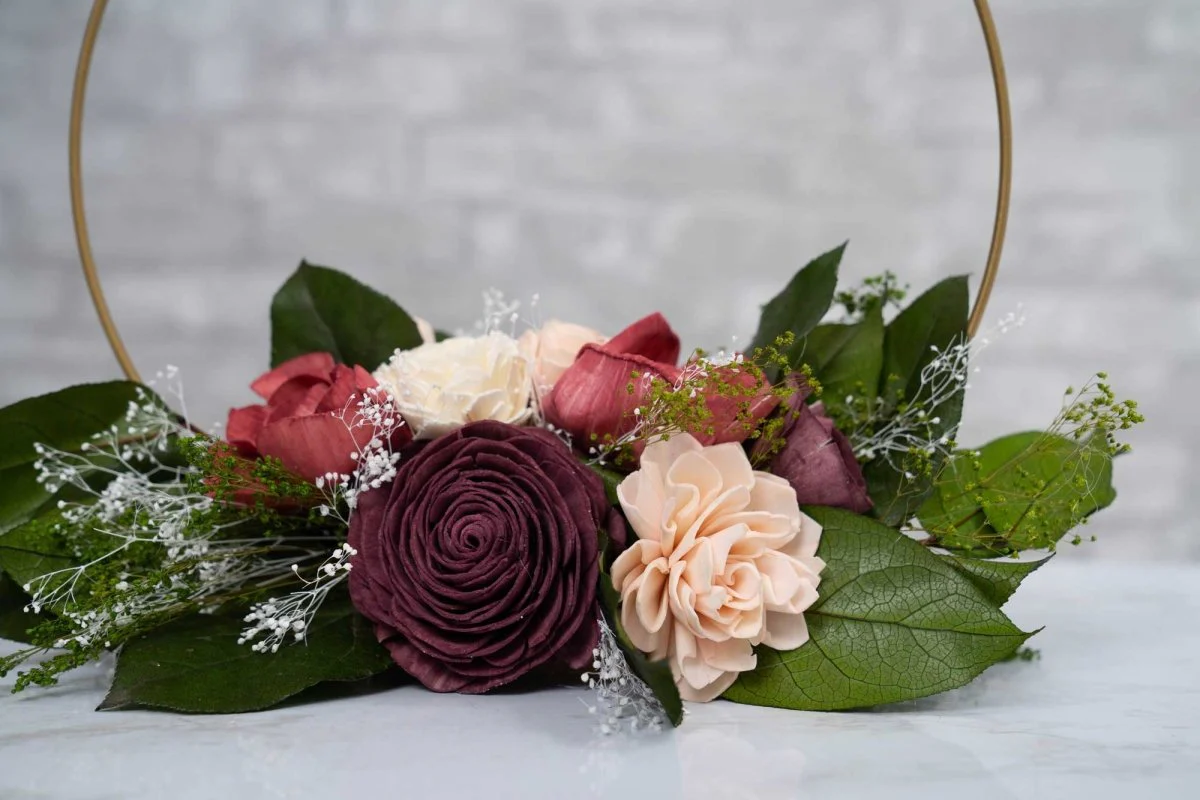 Love Story Hoop Centerpiece - Image 7