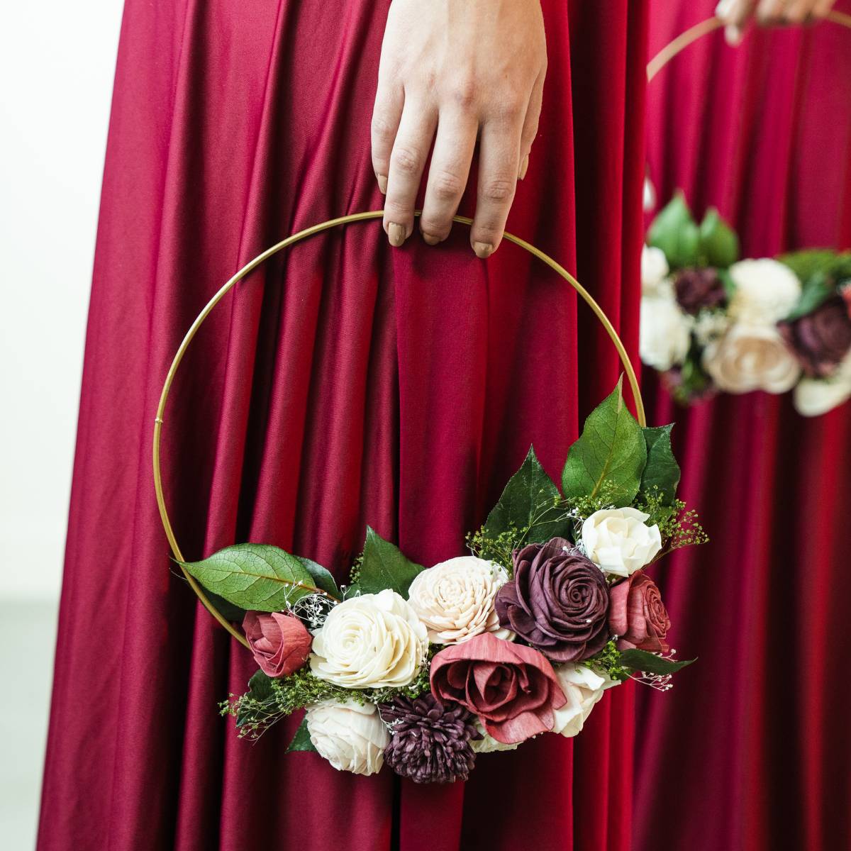 Love Story Hoop Bouquet - Image 3