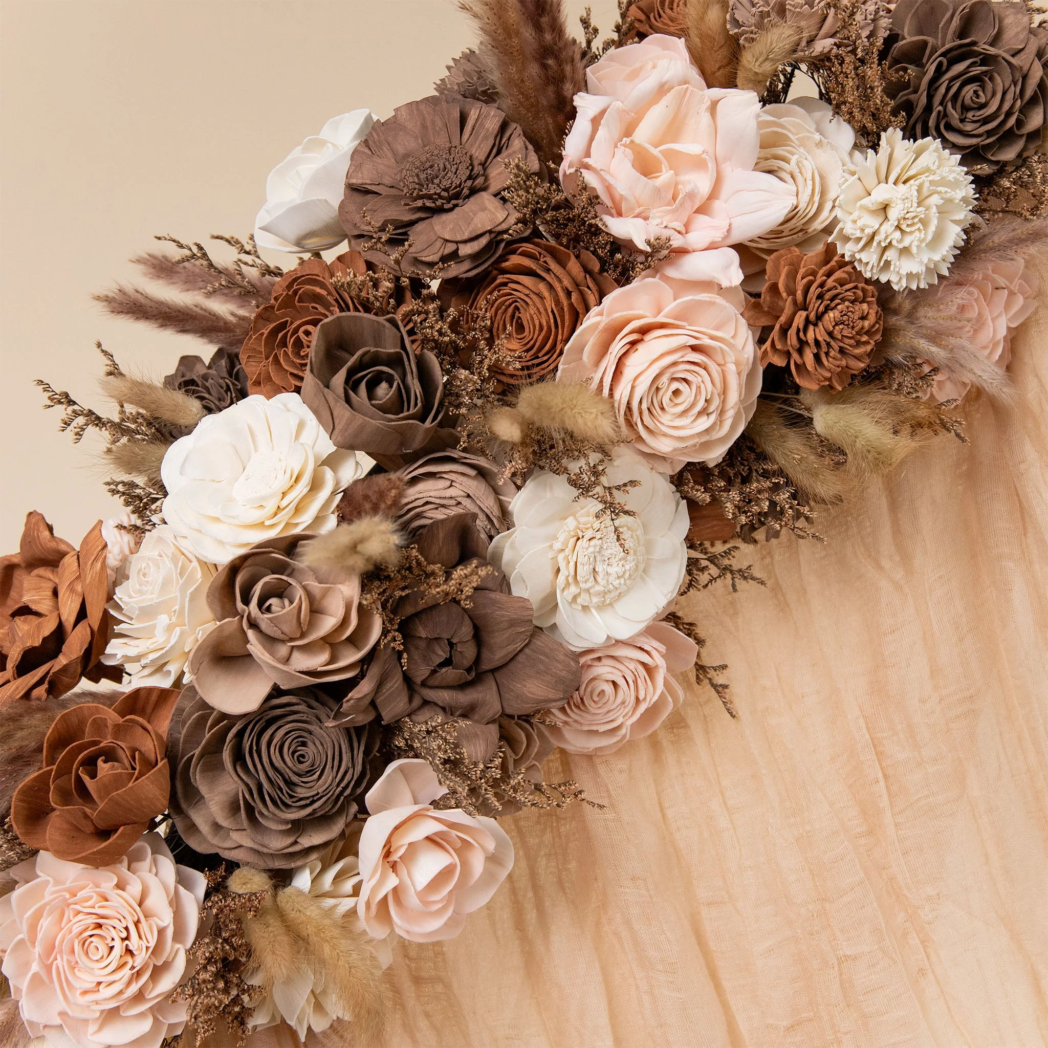 Luxe Amber Wedding Arch Decor* - Image 2