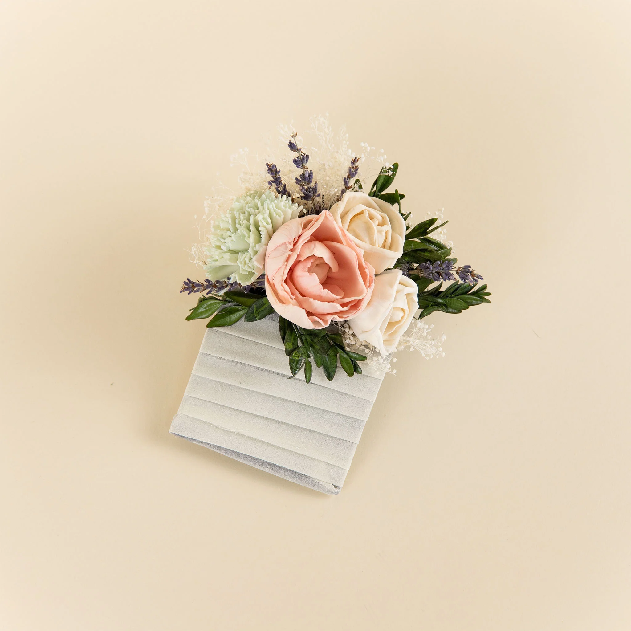 Luxe Aura Groom's Pocket Boutonniere* - Image 3