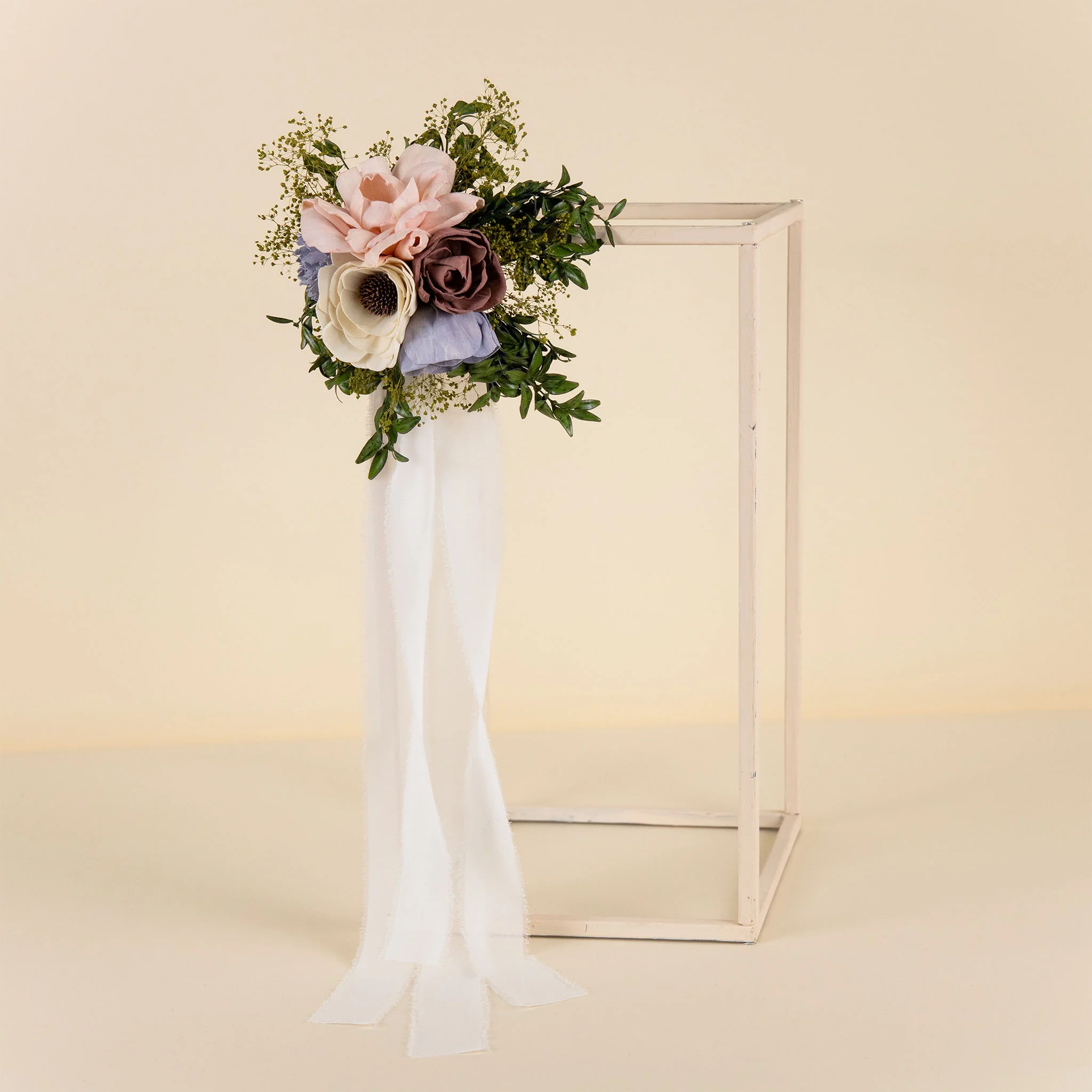 Luxe Bloom Chiffon Chair Decoration - Image 3