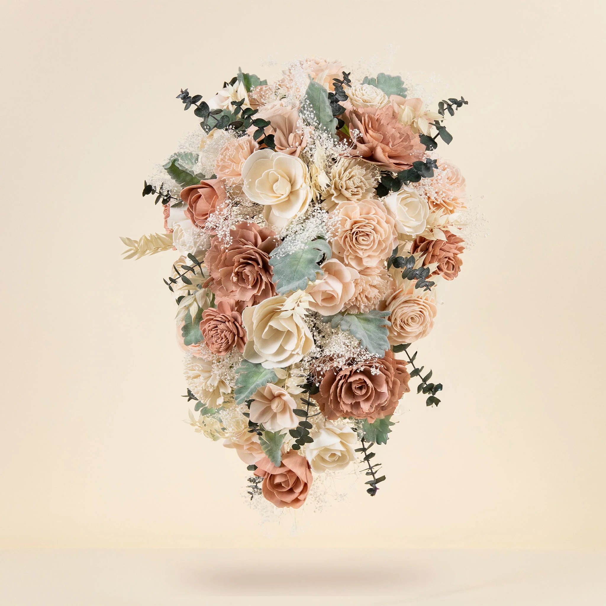 Luxe Blush Cascade Bouquet* - Image 3