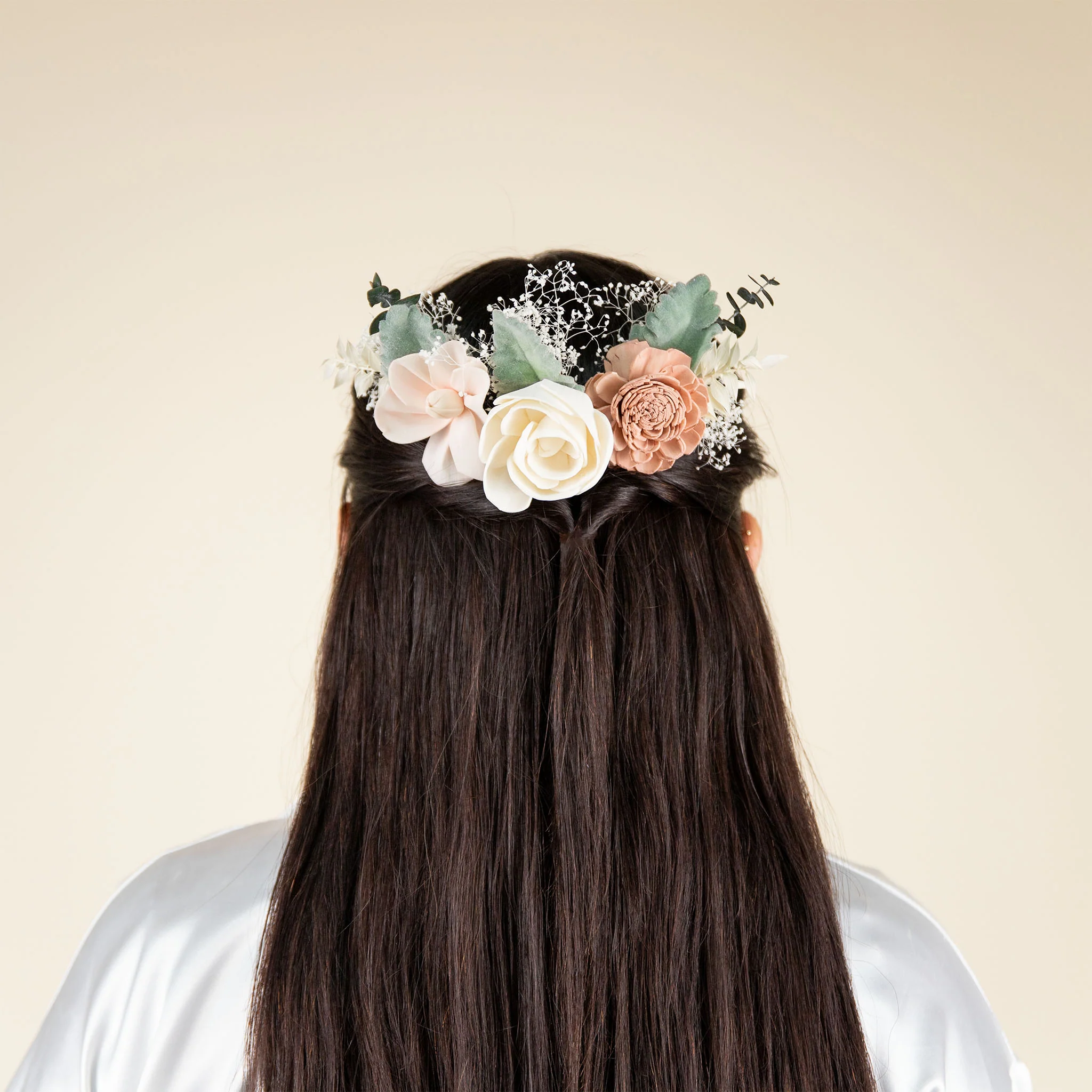 Luxe Blush Hairpiece - Image 2
