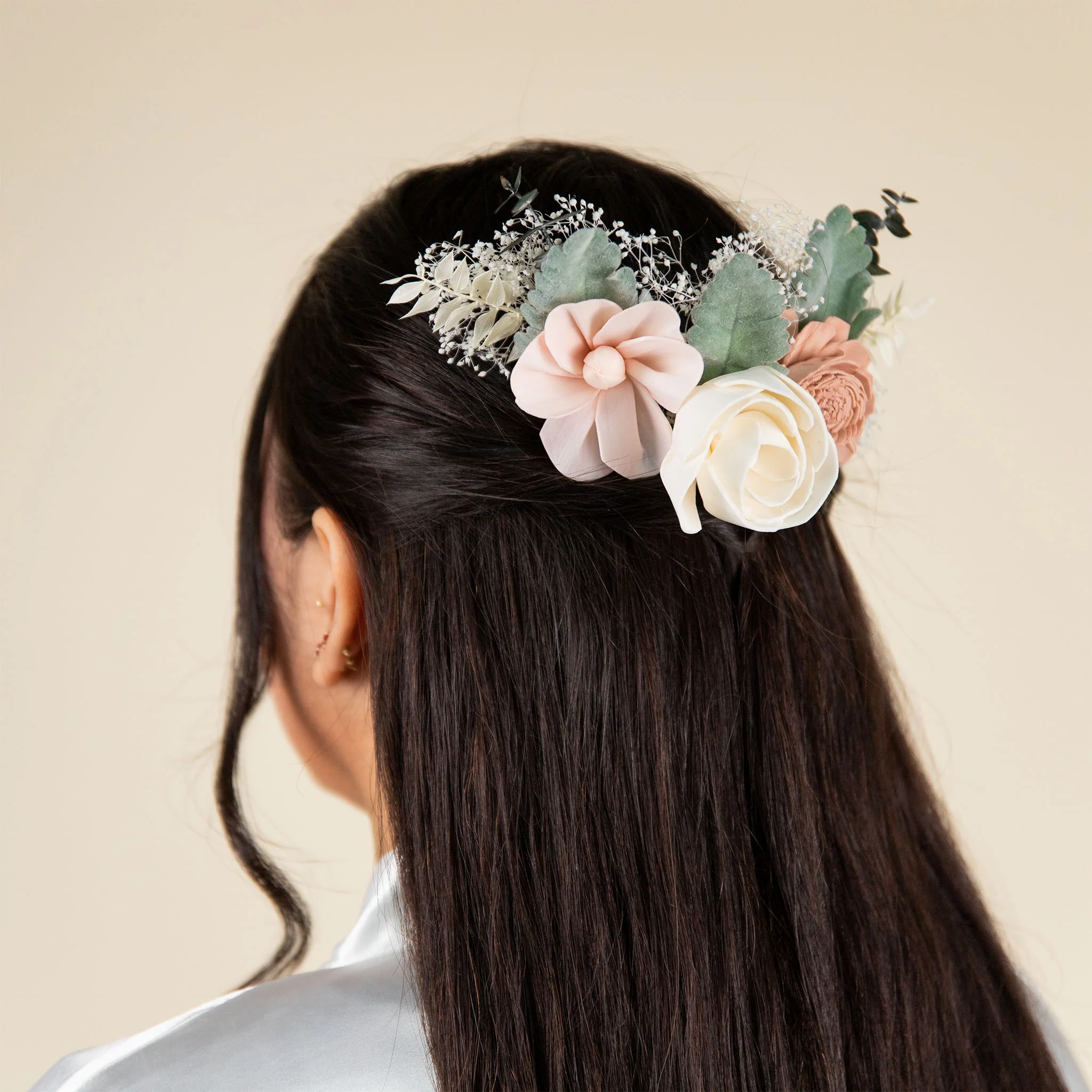 Luxe Blush Hairpiece - Image 3
