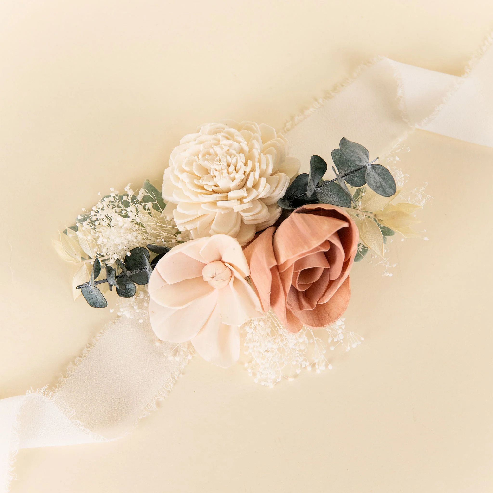 Luxe Blush Simple Corsage* - Image 2