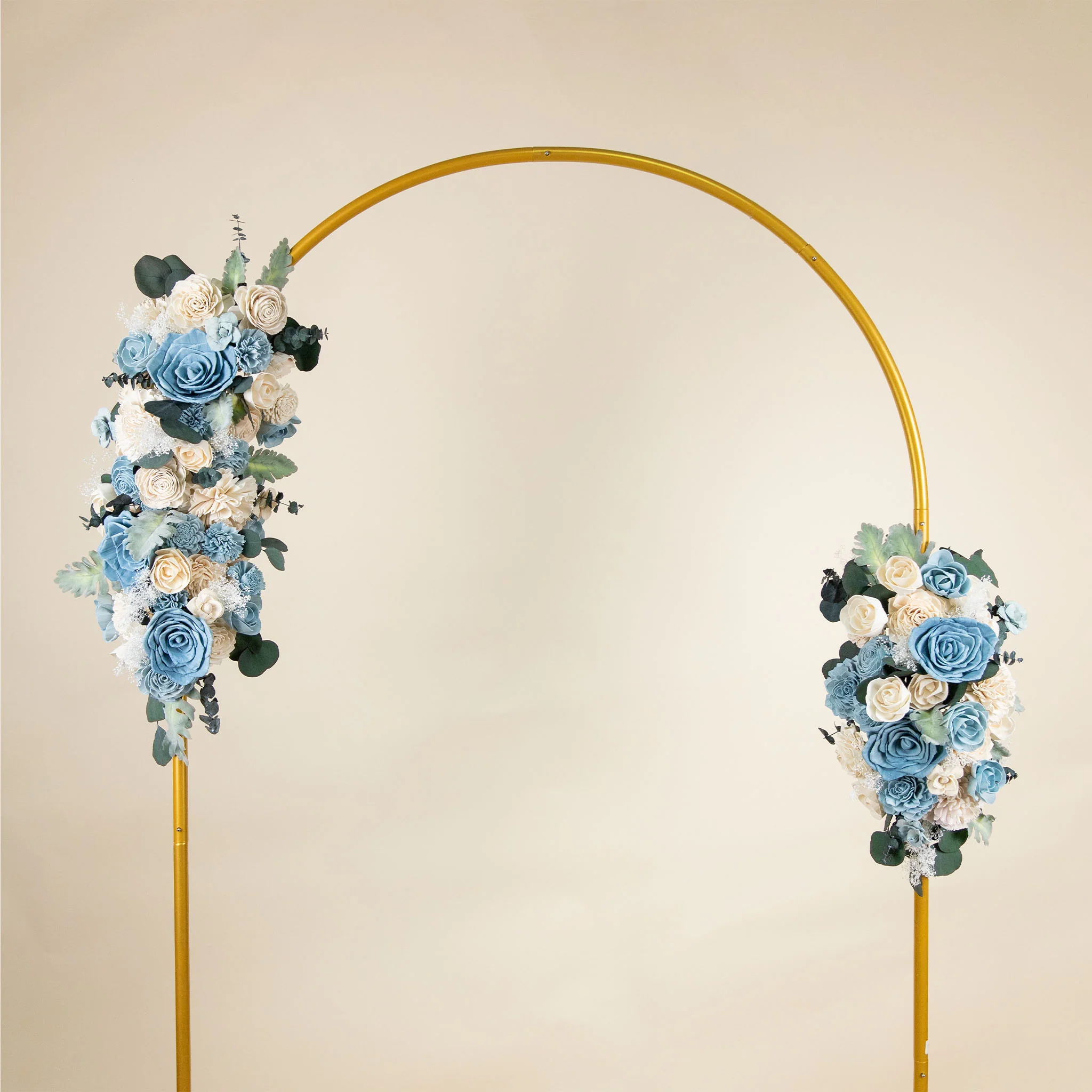 Luxe Ivory Wedding Arch Decor (Set of 2) - Image 2