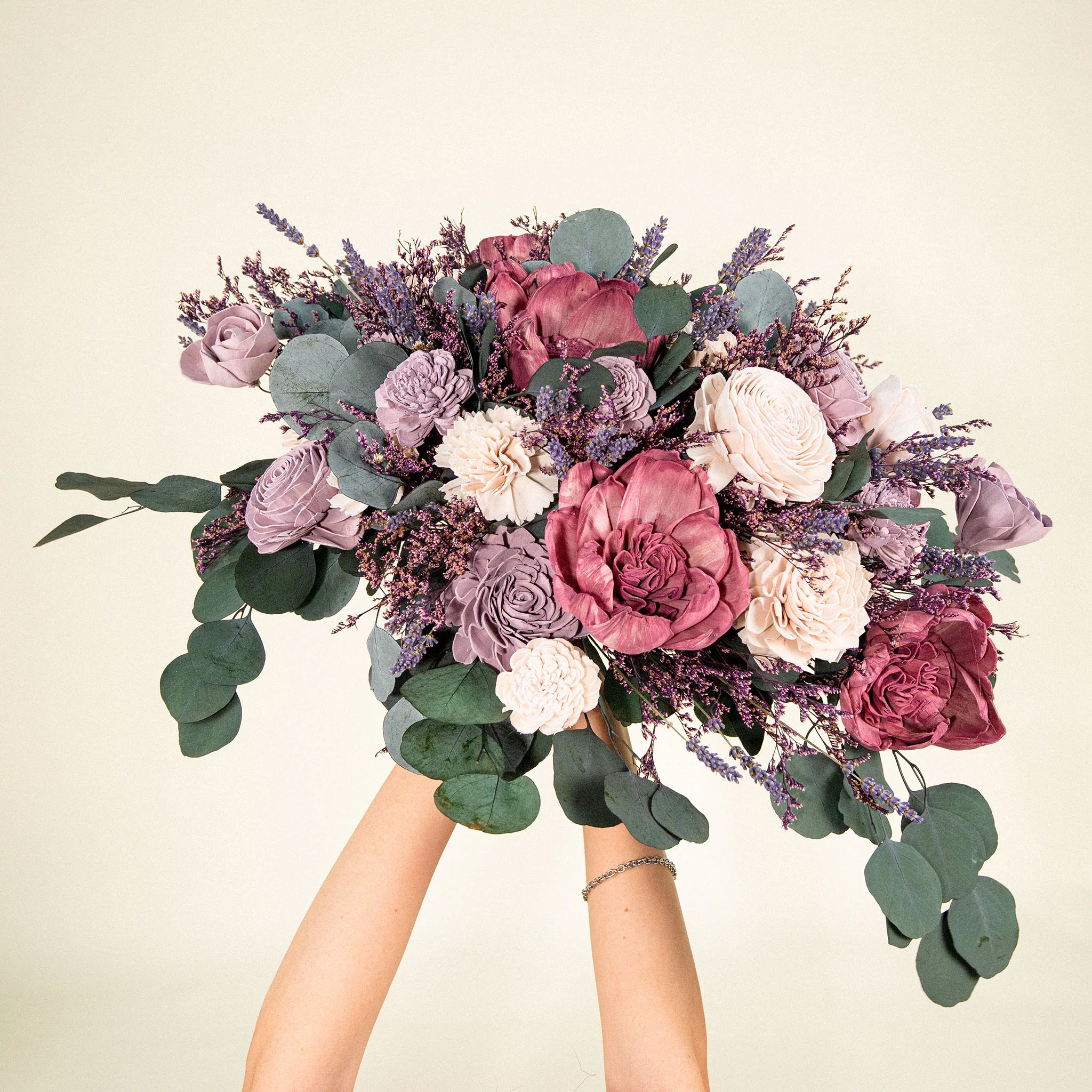 Luxe Peony Bridal Bouquet - Image 2