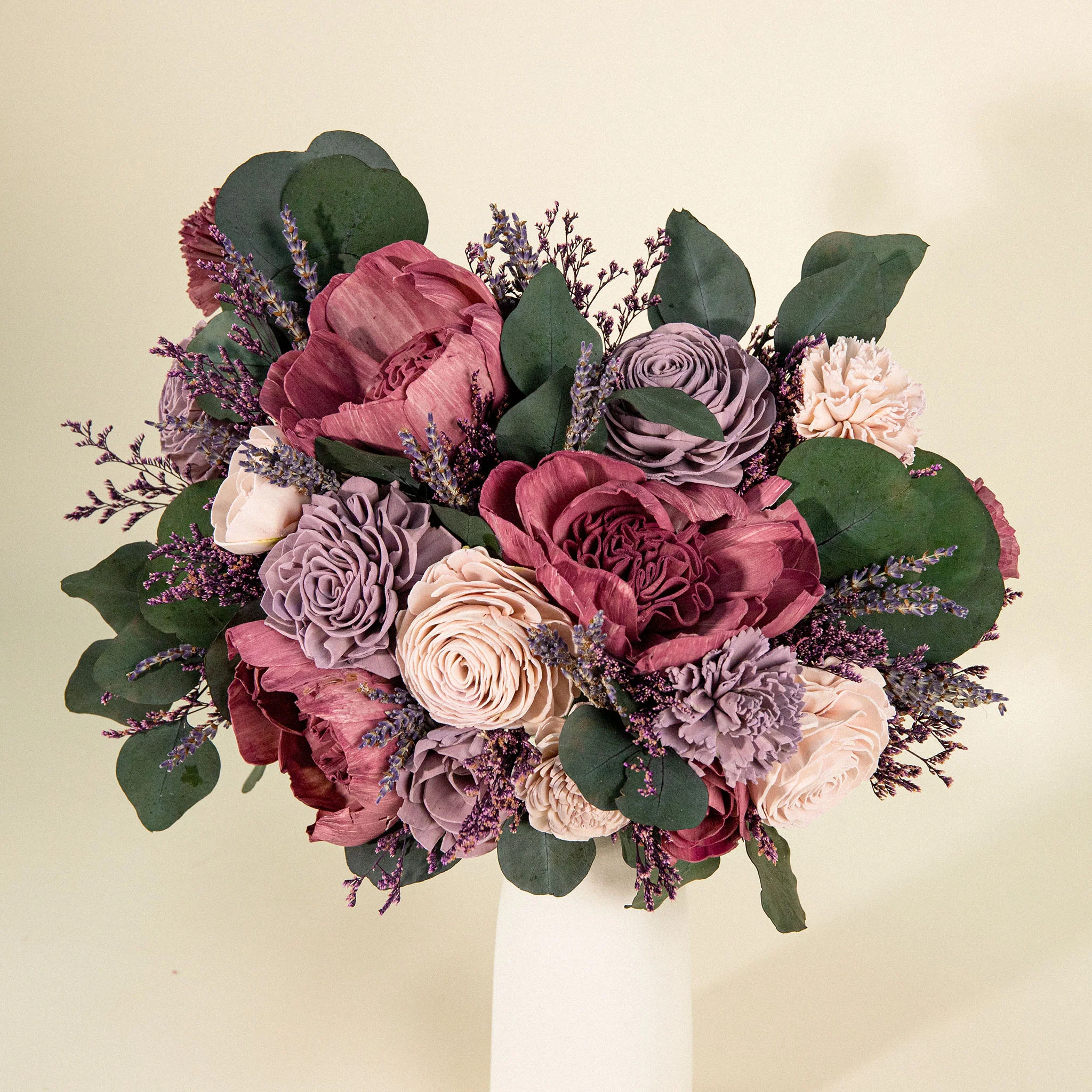 Luxe Peony Vase Centerpiece - Image 2
