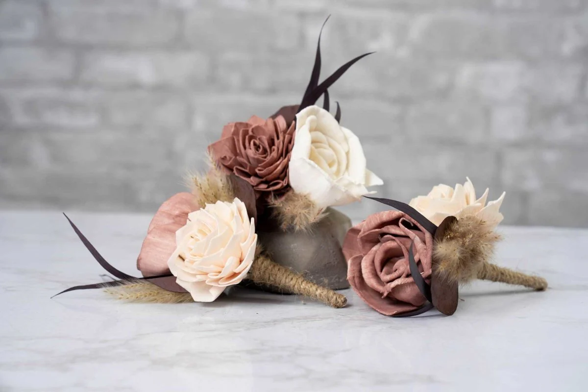 Majestic Boutonniere (Set of 3) - Image 5