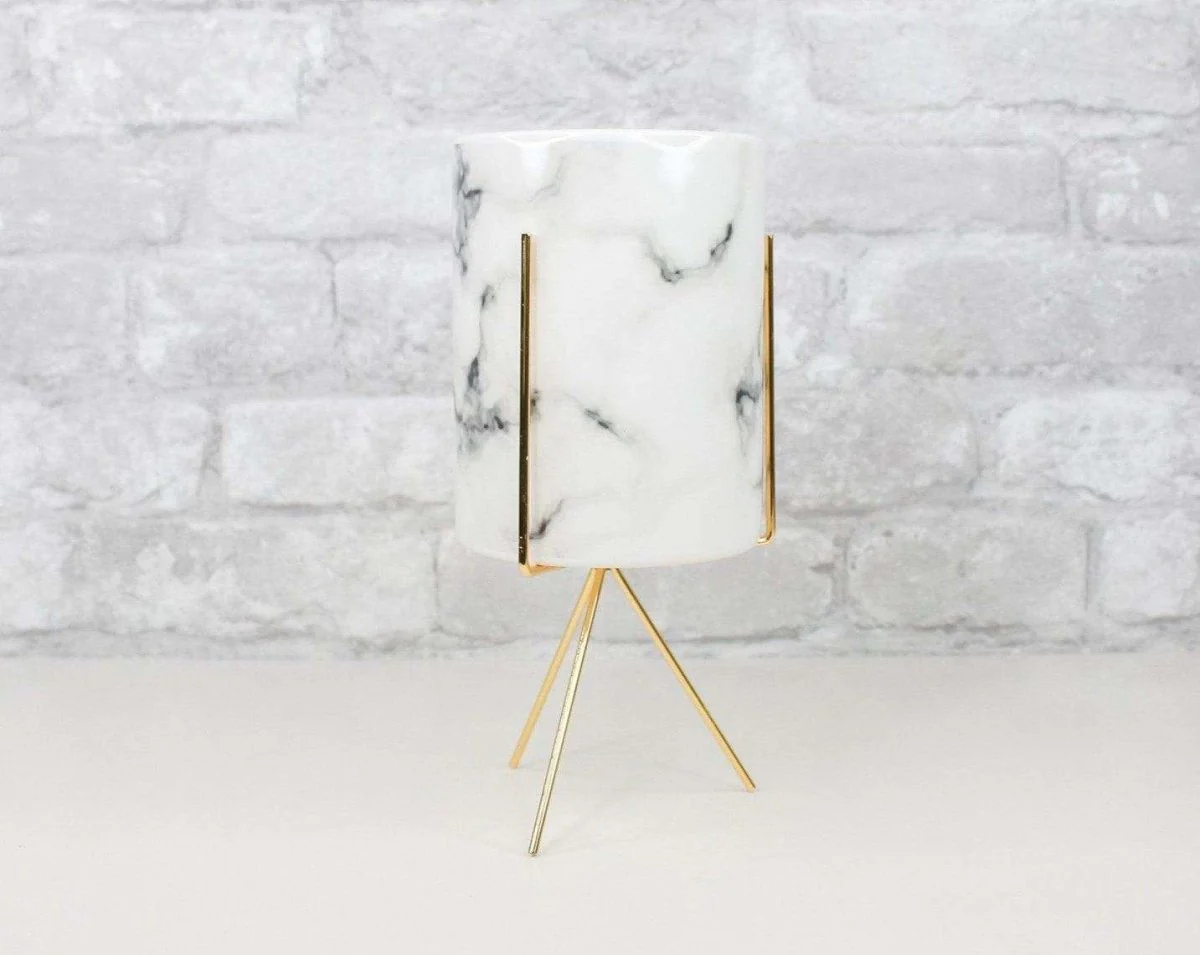 Marble Vase With Stand (Multiple Color Options) - Image 4