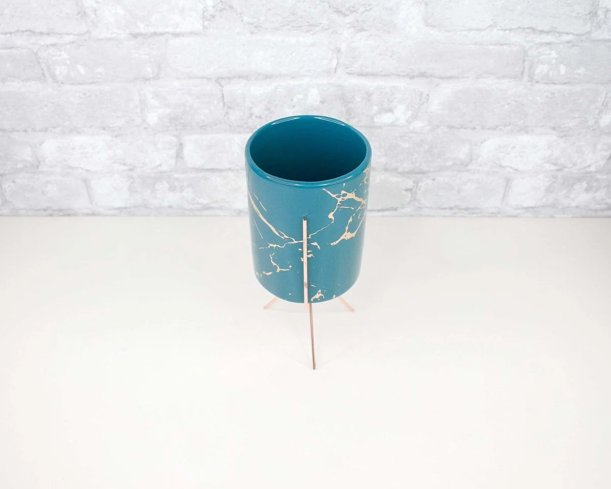 Marble Vase With Stand (Multiple Color Options) - Image 7