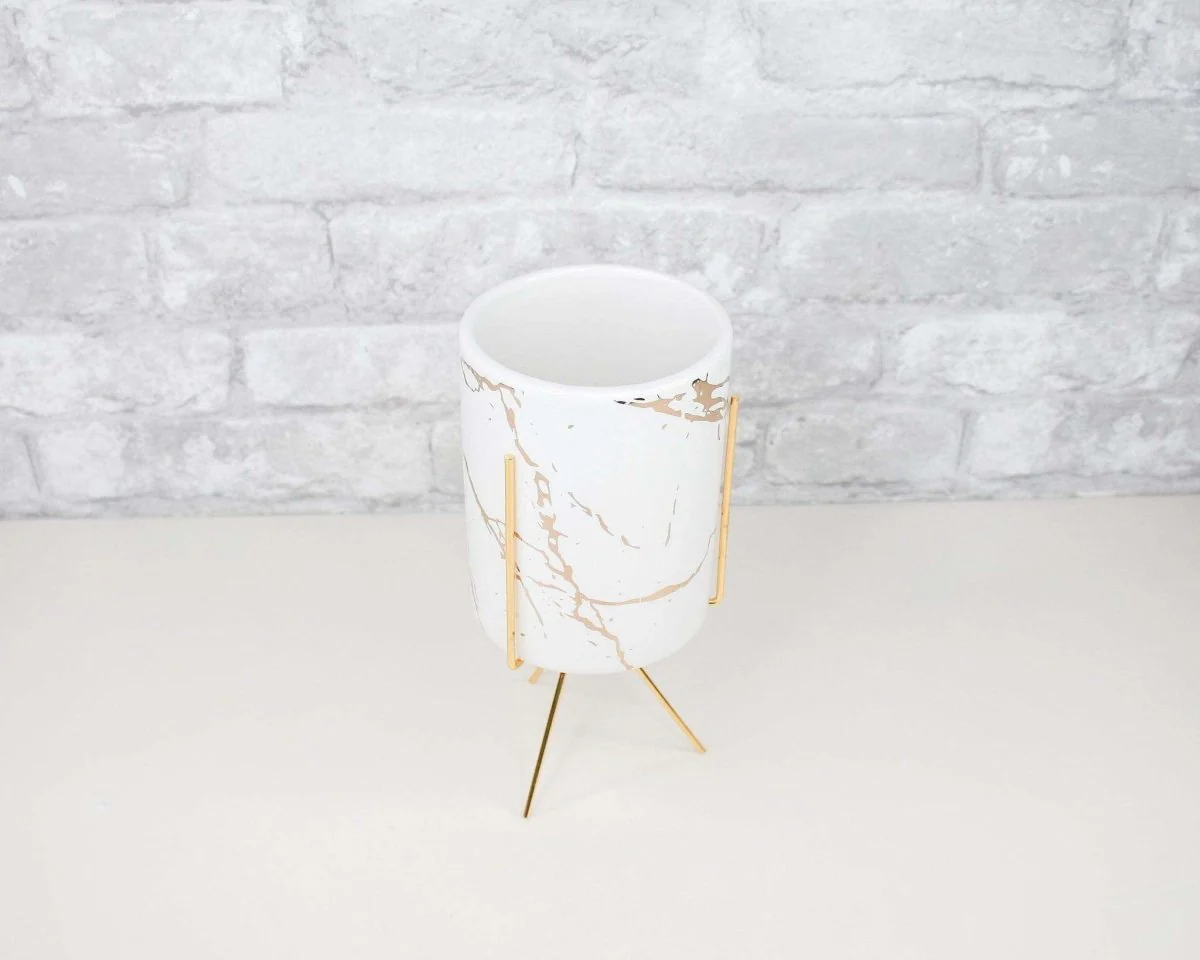 Marble Vase With Stand (Multiple Color Options) - Image 9