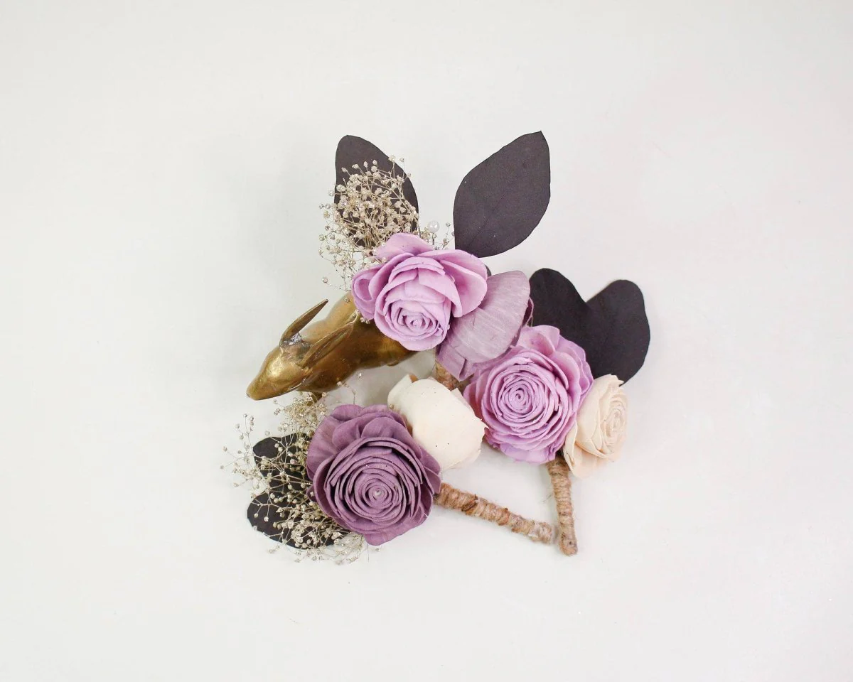 Melrose Magic Boutonniere (Set of 3)* - Image 2