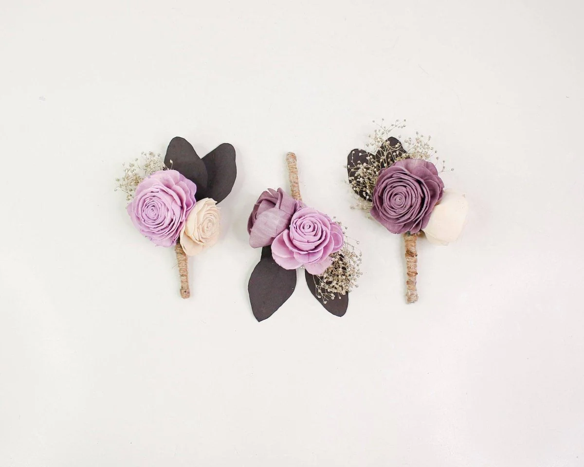 Melrose Magic Boutonniere (Set of 3)* - Image 3