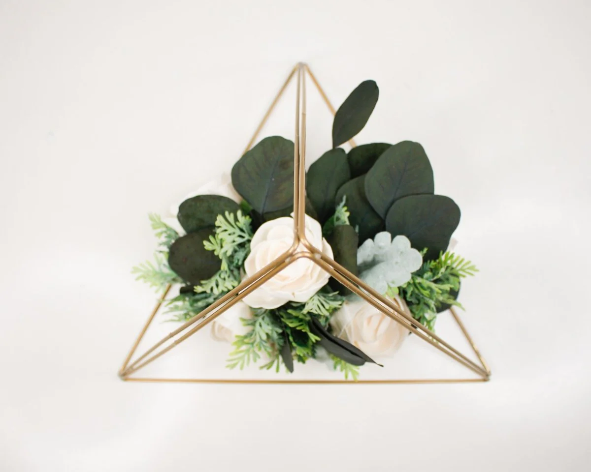 Metal Triangle - 12" Gold - Image 5