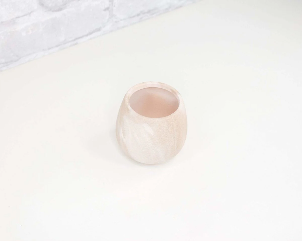 Mini Marbled Ceramic Pot - Image 6