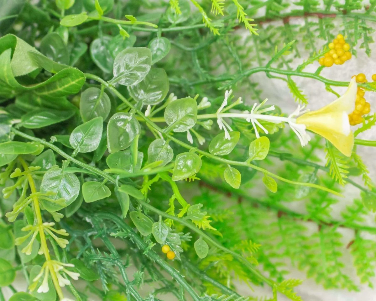 Mixed Fern Pick - Green/Yellow - Image 2