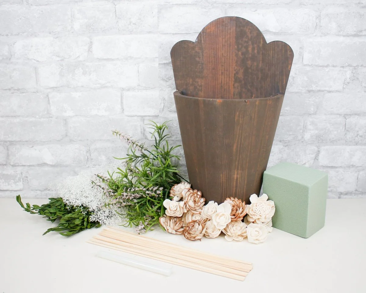 Natural Beauty Wall Vase Craft Kit - Image 5